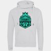 Cross neck hoodie Thumbnail