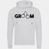 Cross neck hoodie Thumbnail