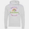 Cross neck hoodie Thumbnail