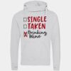 Cross neck hoodie Thumbnail