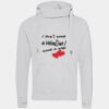 Cross neck hoodie Thumbnail