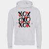 Cross neck hoodie Thumbnail