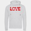 Cross neck hoodie Thumbnail
