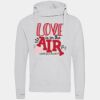 Cross neck hoodie Thumbnail