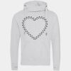 Cross neck hoodie Thumbnail