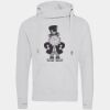 Cross neck hoodie Thumbnail