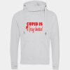 Cross neck hoodie Thumbnail