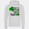 Cross neck hoodie Thumbnail