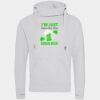 Cross neck hoodie Thumbnail