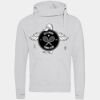 Cross neck hoodie Thumbnail