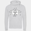 Cross neck hoodie Thumbnail