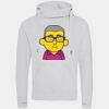 Cross neck hoodie Thumbnail