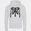 Cross neck hoodie Thumbnail