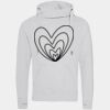 Cross neck hoodie Thumbnail