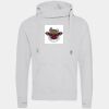 Cross neck hoodie Thumbnail