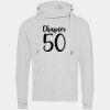 Cross neck hoodie Thumbnail