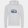 Cross neck hoodie Thumbnail