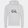 Cross neck hoodie Thumbnail