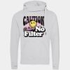 Cross neck hoodie Thumbnail