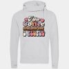 Cross neck hoodie Thumbnail
