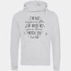 Cross neck hoodie Thumbnail