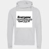 Cross neck hoodie Thumbnail