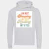 Cross neck hoodie Thumbnail