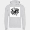 Cross neck hoodie Thumbnail