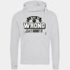 Cross neck hoodie Thumbnail