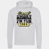 Cross neck hoodie Thumbnail