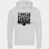 Cross neck hoodie Thumbnail