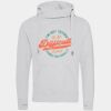 Cross neck hoodie Thumbnail