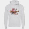 Cross neck hoodie Thumbnail