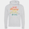 Cross neck hoodie Thumbnail