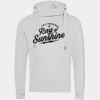 Cross neck hoodie Thumbnail