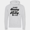 Cross neck hoodie Thumbnail