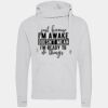 Cross neck hoodie Thumbnail