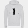Cross neck hoodie Thumbnail