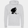 Cross neck hoodie Thumbnail