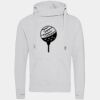 Cross neck hoodie Thumbnail