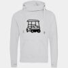 Cross neck hoodie Thumbnail