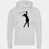 Cross neck hoodie Thumbnail
