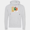 Cross neck hoodie Thumbnail