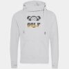 Cross neck hoodie Thumbnail