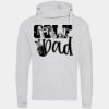 Cross neck hoodie Thumbnail