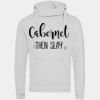 Cross neck hoodie Thumbnail