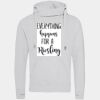 Cross neck hoodie Thumbnail