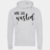 Cross neck hoodie Thumbnail