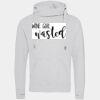 Cross neck hoodie Thumbnail