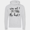 Cross neck hoodie Thumbnail
